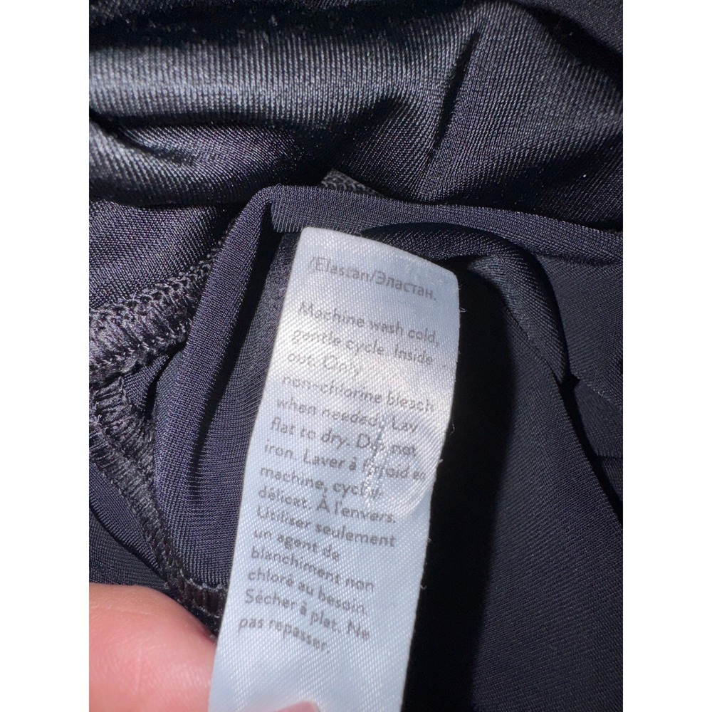 Spanx Faux Leather Camo Leggings Black High Waisted 1XL Camouflage Pants - Picture 8 of 14